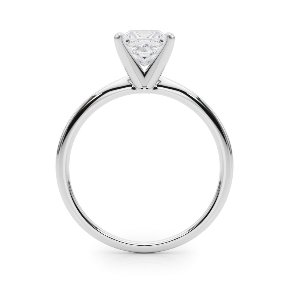 Angelica Princess Solitaire Engagement Ring-VIRABYANI
